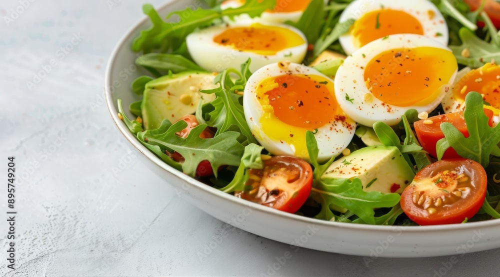 Egg, Avocado, and Tomato Salad Egg, Avocado, and Tomato Salad