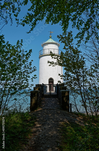 Leuchtturm Taksensand in Dänemark