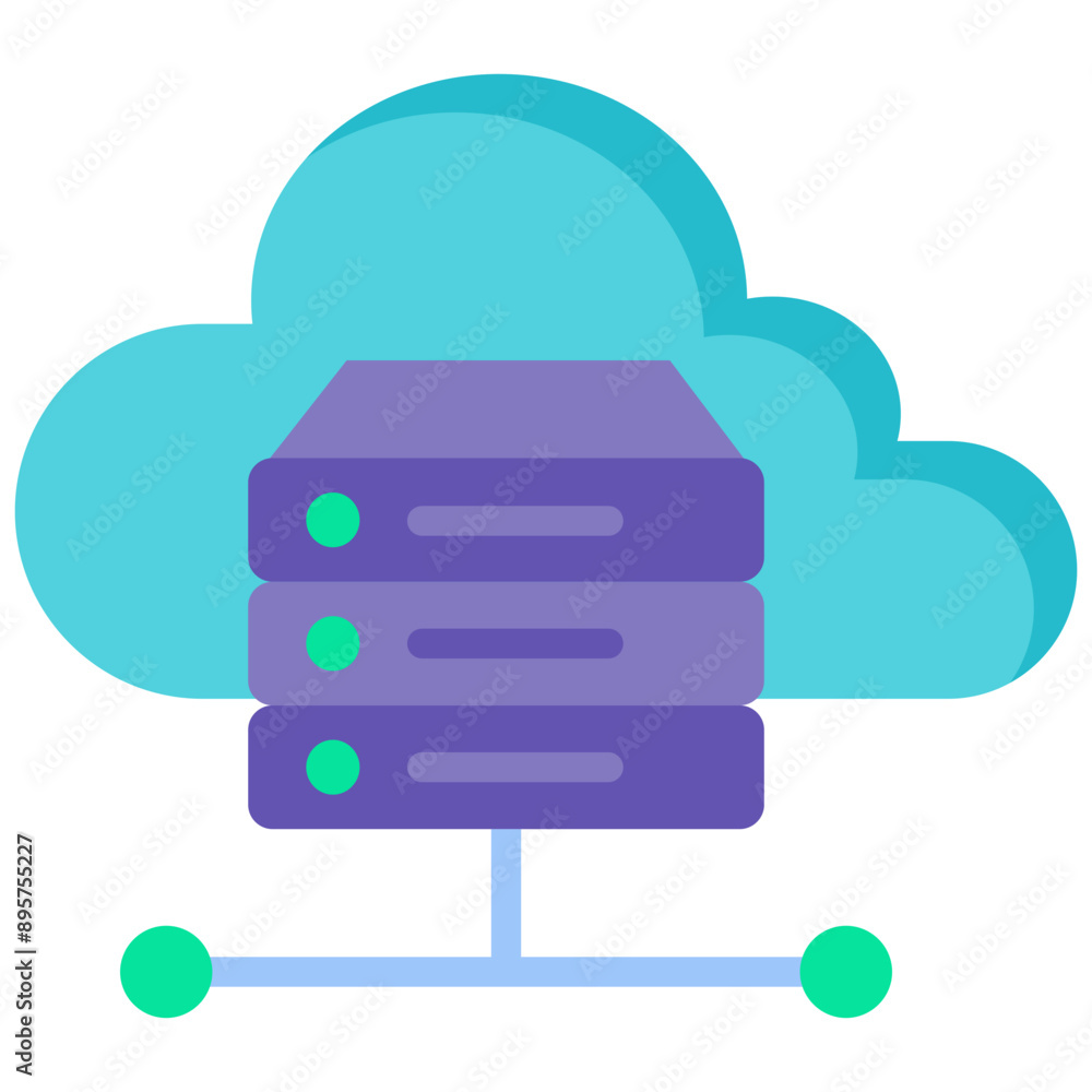 Cloud Server Icon
