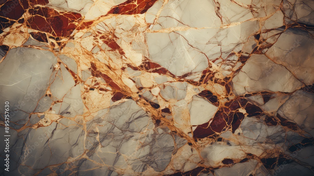 Fototapeta premium photo grungy beige marble textured