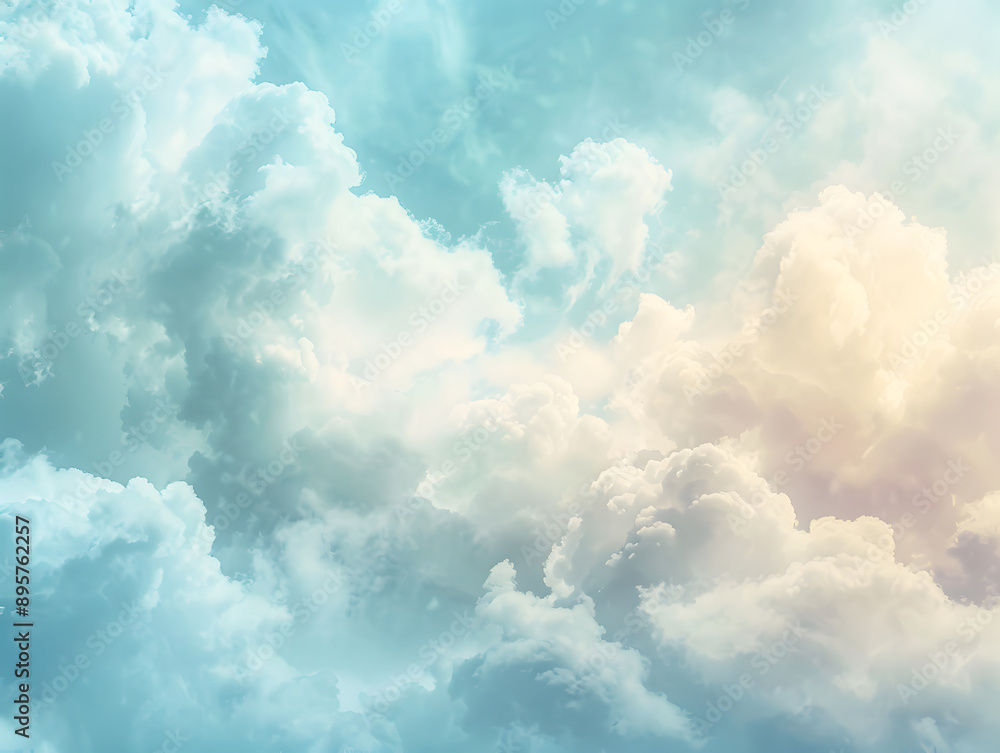 Dreamy sky gradient background illustration Dreamy sky gradient background illustration