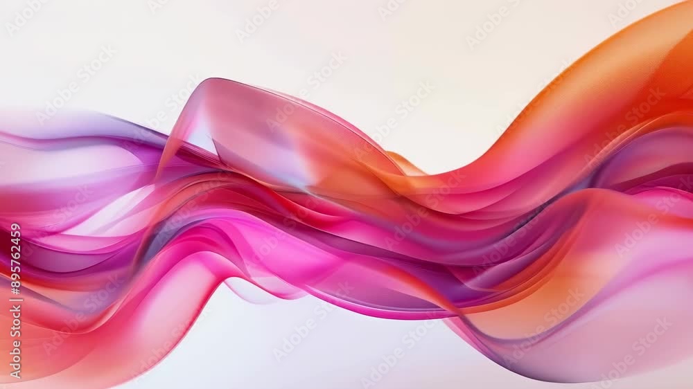 Multicolored flowing streamers create a dynamic and vibrant wave pattern, swirling with hues of pink, purple, orange, and blue. This abstract art evokes a sense of movement and fluidity. Multicolored flowing streamers create a dynamic and vibrant wave pattern, swirling with hues of pink, purple, orange, and blue. This abstract art evokes a sense of movement and fluidity.