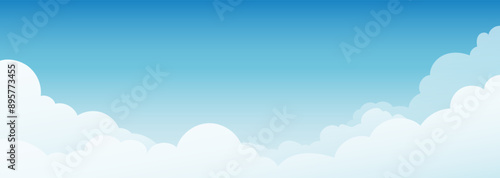 blue sky and clouds background	