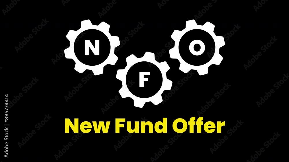 New Fund Offer concept animation. 4K motion animation. New Fund Offer concept animation. 4K motion animation.