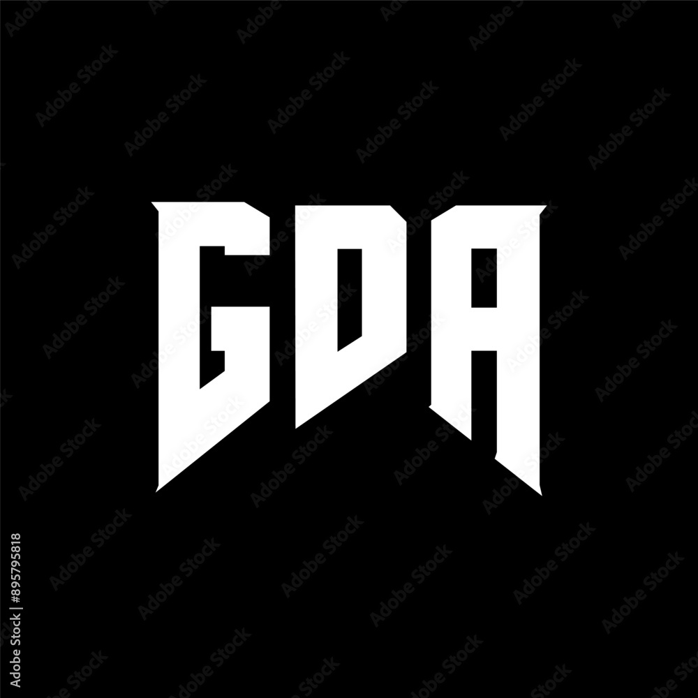 GDA letter logo design for technology company. GDA logo design black and white color combination. GDA logo, GDA vector, GDA design, GDA icon, GDA alphabet. GDA typography logo design. GDA letter logo design for technology company. GDA logo design black and white color combination. GDA logo, GDA vector, GDA design, GDA icon, GDA alphabet. GDA typography logo design.