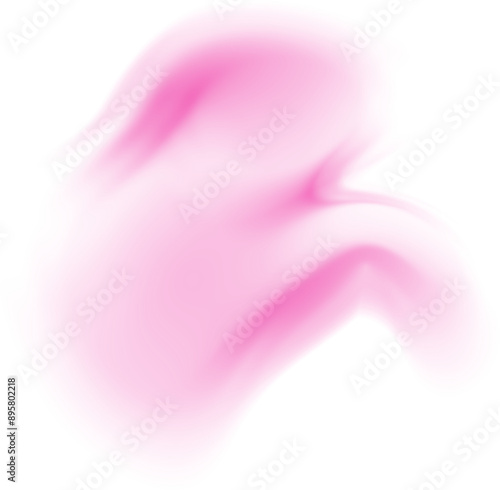 Abstract Translucent Blurred Pink Element photo