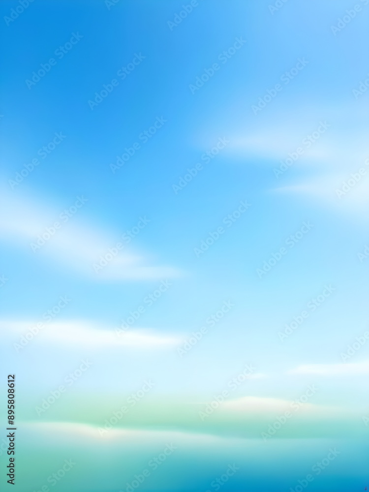 Obraz premium blue sky and clouds