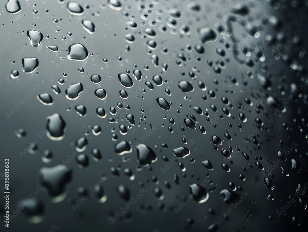 Glass with droplets background illustration Glass with droplets background illustration