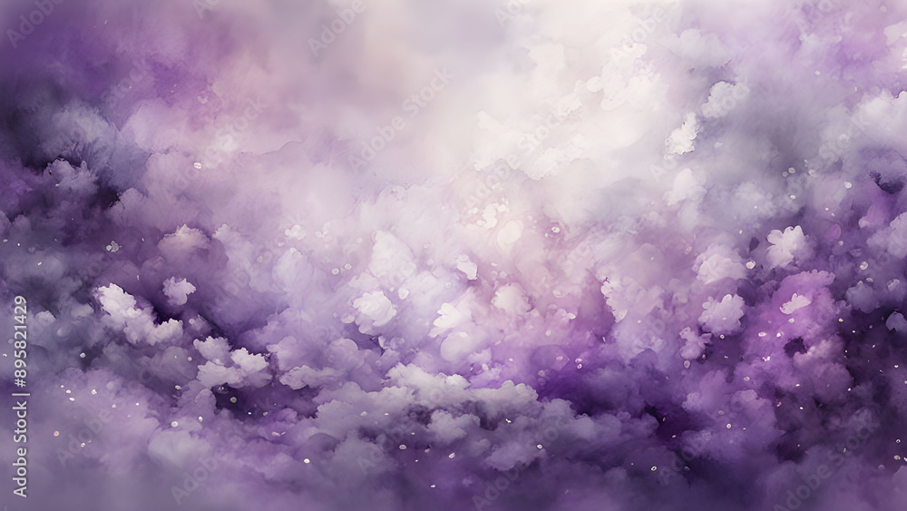 Fototapeta premium background with blurred purple and silver glittering shine 