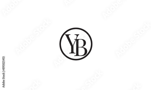 Free Download YB, BY , Y , B, Abstract Letters Logo Monogram	 - GFXLoad