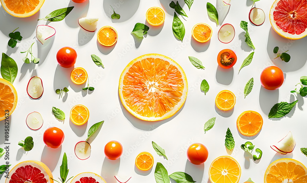 vegetable and fruits photo or illustrator on white background vegetable and fruits photo or illustrator on white background