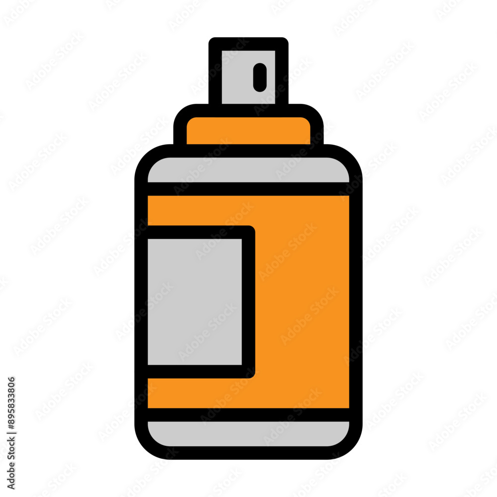 Spray Paint Vector Filled Icon Design Spray Paint Vector Filled Icon Design