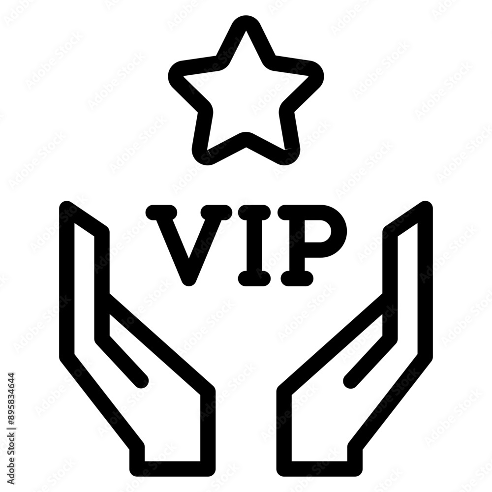 Vip icon. VIP vector sign. Premium and Luxury VIP icon. Vip icon. VIP vector sign. Premium and Luxury VIP icon.