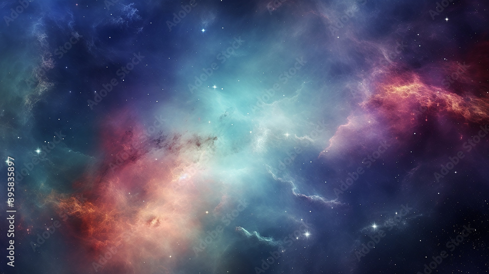 Cosmic Nebula Galaxy Abstract Cosmic Nebula Galaxy Abstract