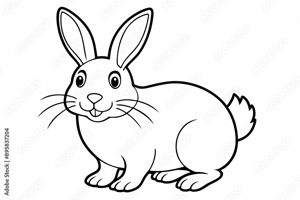 Funny Rabbit with White Background Vector Illustration, Cartoons, Clipart, and Line Art Design, Adorable funny rabbit vector illustration, perfect for cartoons, clipart, and line art designs Funny Rabbit with White Background Vector Illustration, Cartoons, Clipart, and Line Art Design, Adorable funny rabbit vector illustration, perfect for cartoons, clipart, and line art designs