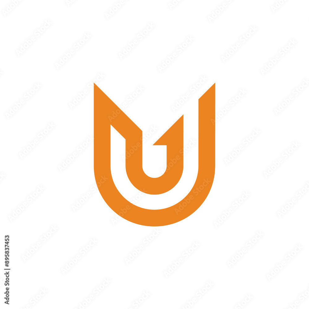 Letter U Arrow Logo design vector template Letter U Arrow Logo design vector template