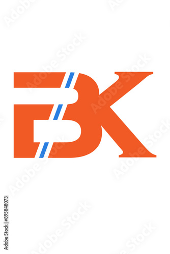 Free Download EBK  letter logo design - GFXLoad