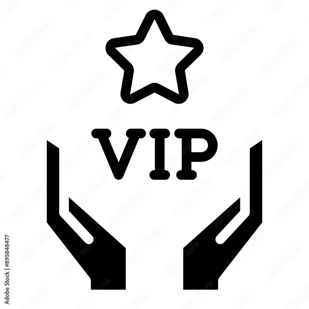 Vip icon. VIP vector sign. Premium and Luxury VIP icon. Vip icon. VIP vector sign. Premium and Luxury VIP icon.