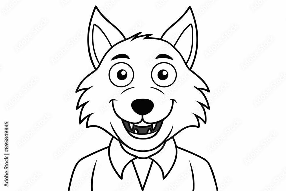 Funny Wolf Vector Illustration with White Background Cartoons, Clipart, Line Art, Funny wolf vector illustration with white background, perfect for cartoons, clipart, and line art designs. Funny Wolf Vector Illustration with White Background Cartoons, Clipart, Line Art, Funny wolf vector illustration with white background, perfect for cartoons, clipart, and line art designs.
