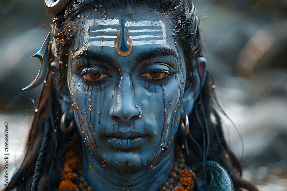 Shiva, a prominent deity in Hinduism Shiva, a prominent deity in Hinduism
