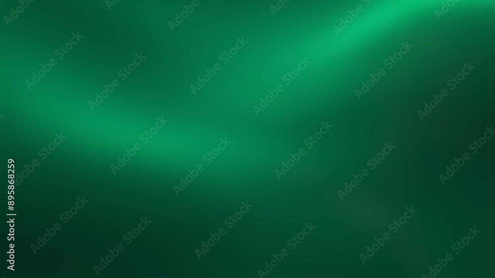 Dark green moving abstract blurred background