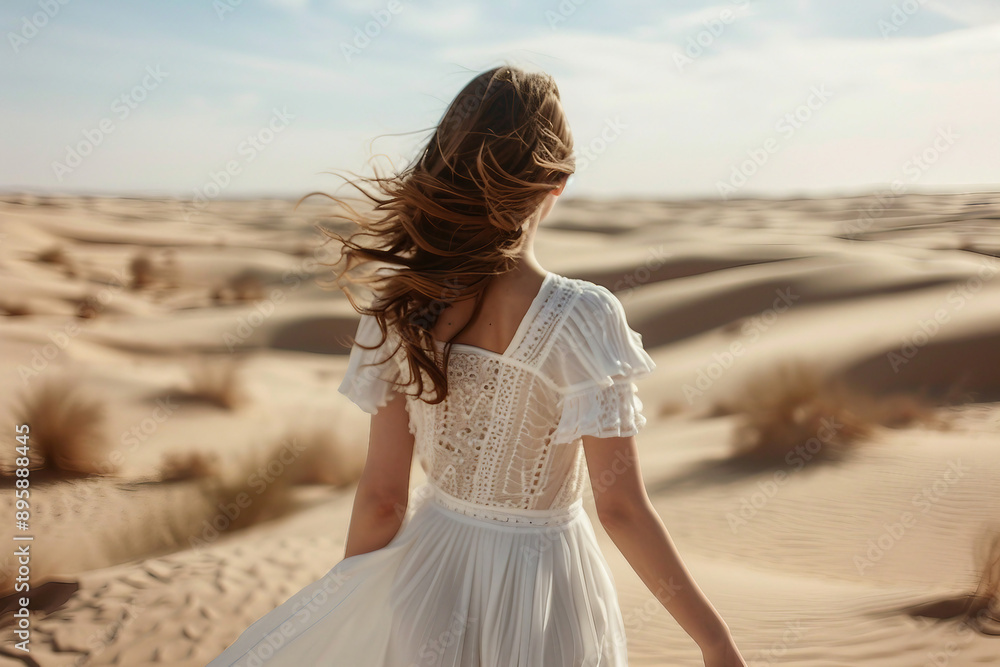 Visiting beautiful mysterious arabian country sandy hot climate desert traveling relaxing on nature, Generative AI picture Visiting beautiful mysterious arabian country sandy hot climate desert traveling relaxing on nature, Generative AI picture