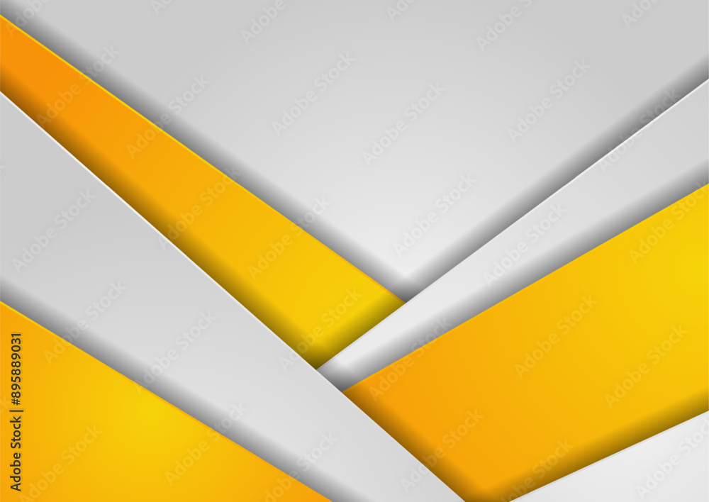 High contrast orange and grey abstract corporate background. Vector minimal brochure web graphic design High contrast orange and grey abstract corporate background. Vector minimal brochure web graphic design