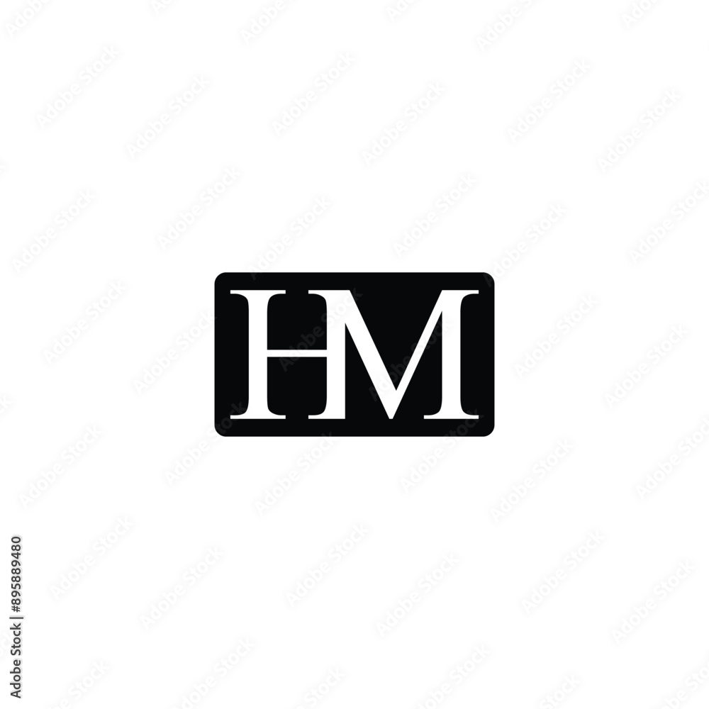 alphabet Letters HM, MH , Initials Logo Monogram. letter H and M concept ready to use alphabet Letters HM, MH , Initials Logo Monogram. letter H and M concept ready to use