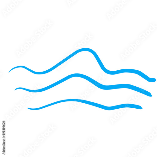 waves vector illustration	
