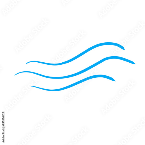 waves vector illustration	