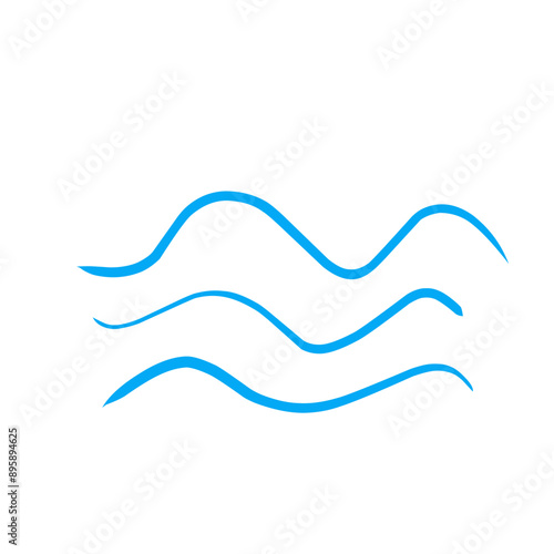 waves vector illustration	