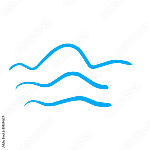 waves vector illustration	