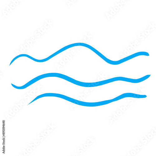 waves vector illustration	
