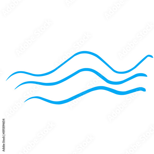 waves vector illustration	