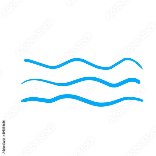 waves vector illustration	