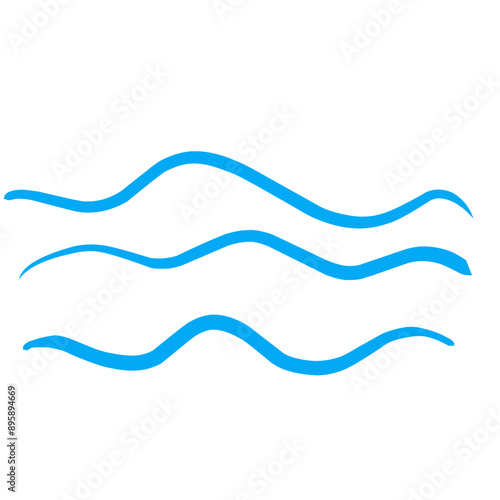 waves vector illustration	