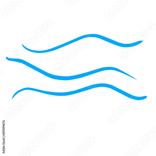 waves vector illustration	