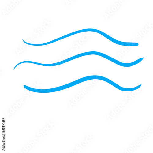 waves vector illustration	