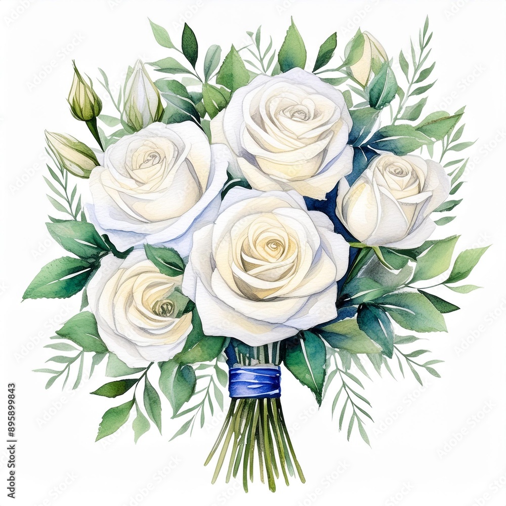 Fototapeta premium bouquet of roses