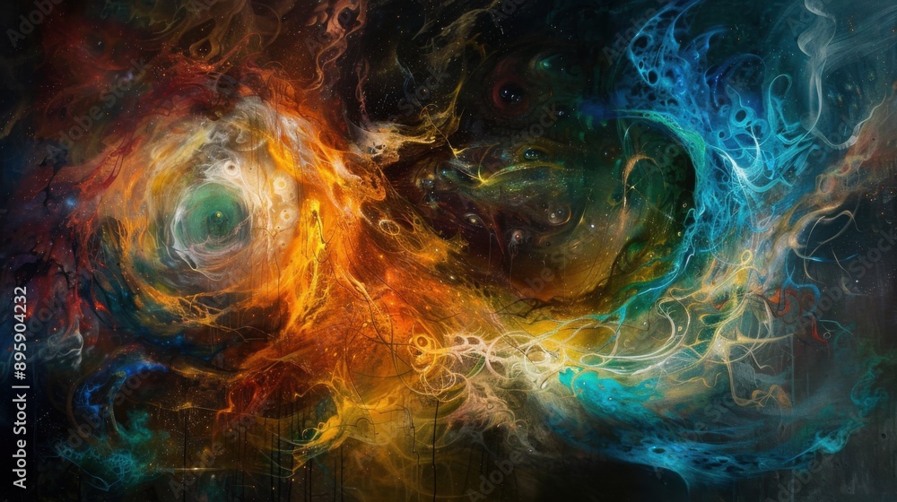 Abstract Cosmic Swirls Abstract Cosmic Swirls