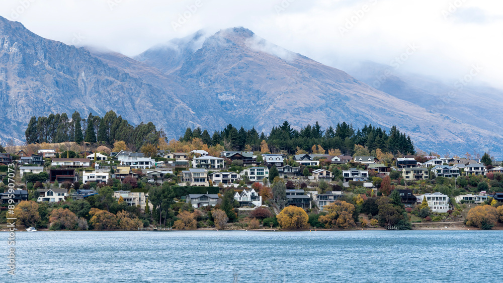 Fototapeta premium view of the city of kotor country