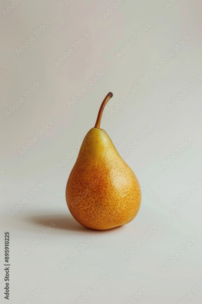 Fresh pear, simple background, focus on fruit Fresh pear, simple background, focus on fruit