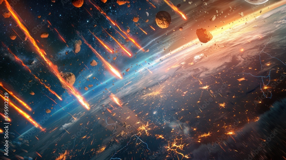 Meteor Shower Apocalypse Meteor Shower Apocalypse