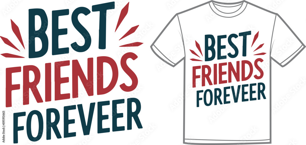 Happy Friendship Day typography t-shirt Design and vector Happy Friendship Day typography t-shirt Design and vector