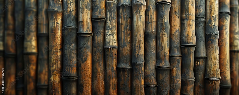 Bamboo Wood Texture Background, 4K hyperrealistic photo Bamboo Wood Texture Background, 4K hyperrealistic photo