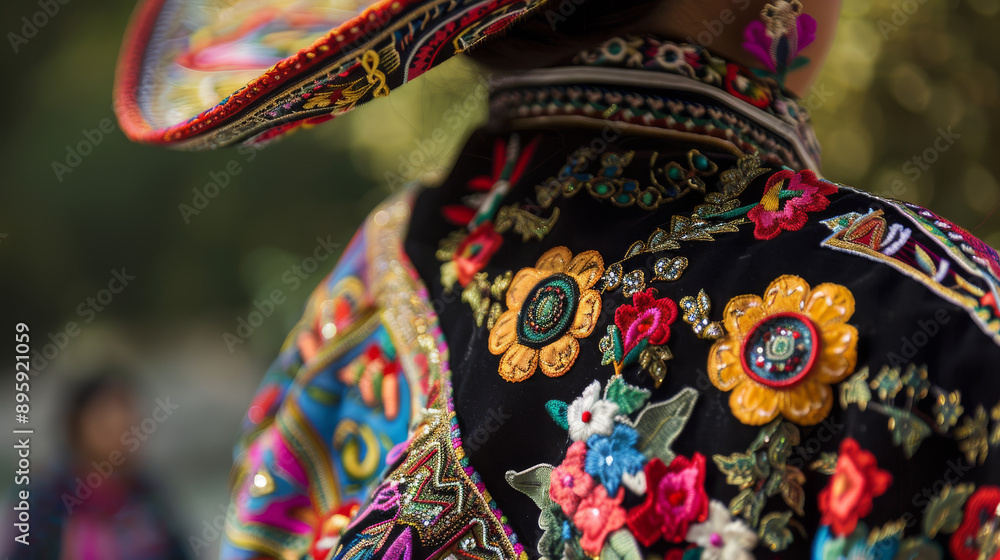 Extravagant Charro Mexicano Close-Up Extravagant Charro Mexicano Close-Up