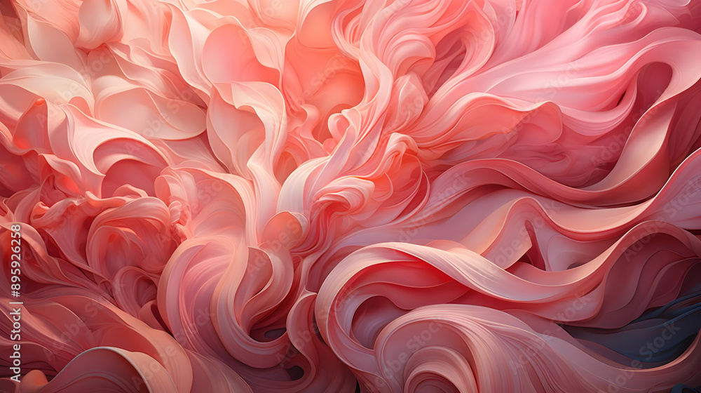 Abstract Pink Swirling Texture Abstract Pink Swirling Texture