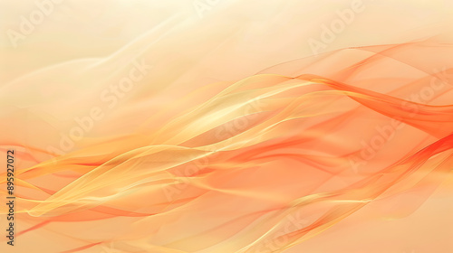  minimalist soft orange background illustration