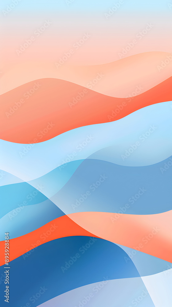 Fototapeta premium skeuomorphic background glass background illustration