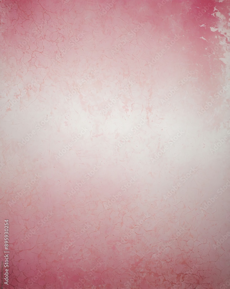 Fototapeta premium pink to white color gradient grungy texture background copy space design